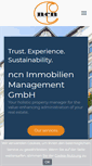 Mobile Screenshot of ncn-immo.com